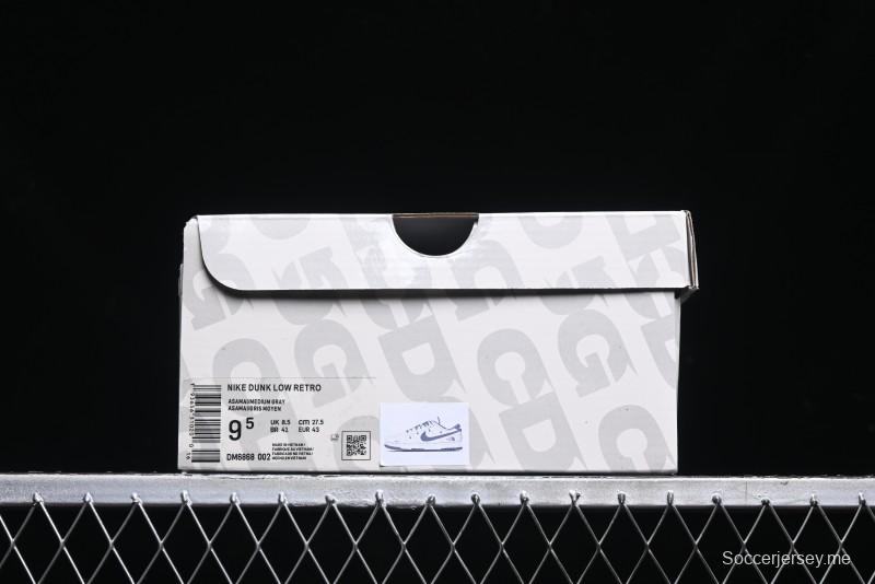 Nike SB Dunk Low The North Face Collaboration Anniversary Edition Customized Low-Top Casual Skate Shoes - DM6868-002