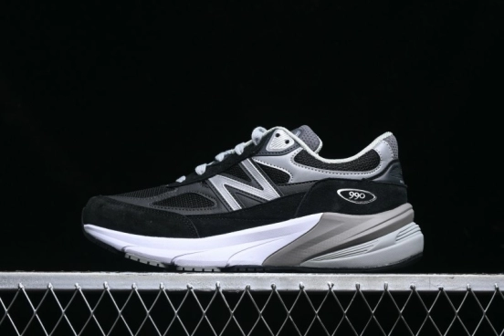 New Balance 990 Series High-End Made in USA Retro Casual Running Shoes - M990BK6
