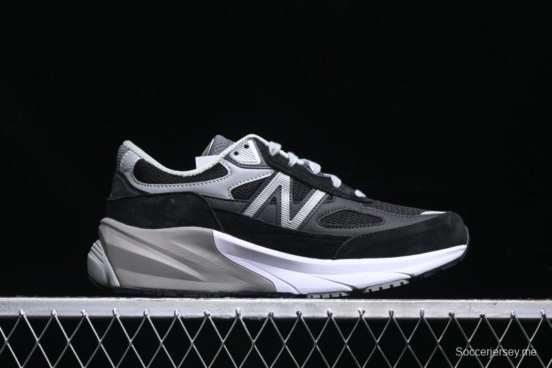 New Balance 990 Series High-End Made in USA Retro Casual Running Shoes - M990BK6