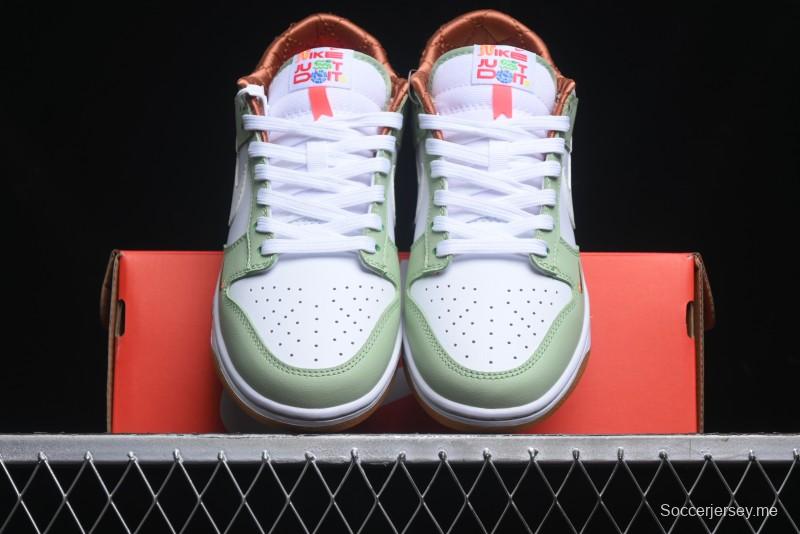 Nike Dunk Low Year of the Snake Themed Low-Top Casual Sneakers - HV6001-101