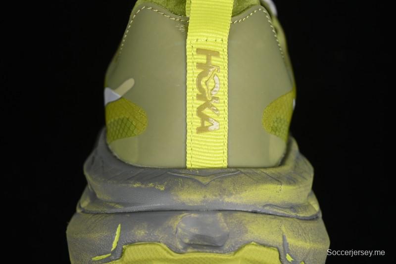 HOKA ONE ONE Satisfy Running Mafate Trail Low Top Cushioned Outdoor Hiking Shoes - 1157050 SLFR