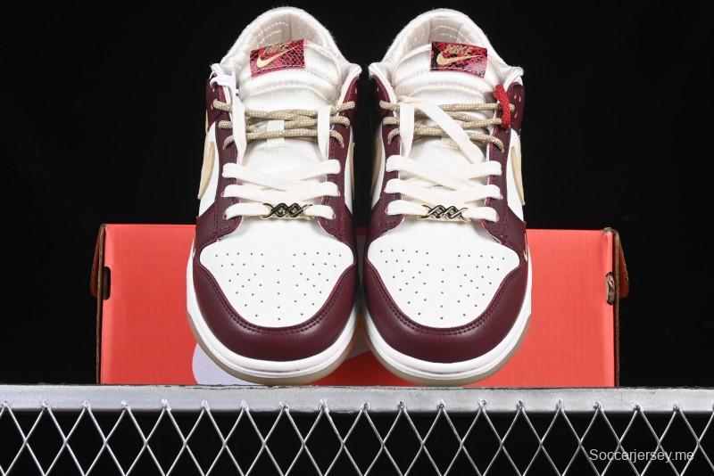 Nike Dunk Low "Year of the Snake" Limited Edition Low-Top Casual Sneakers - HV5991-171