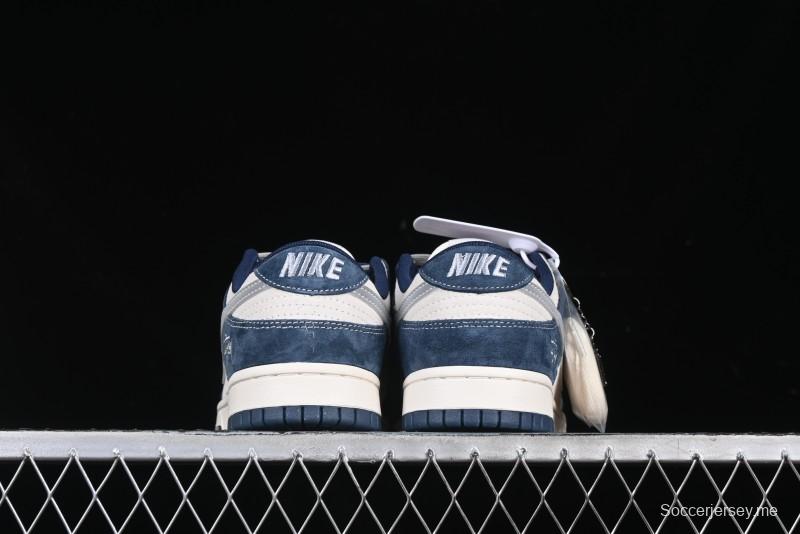 Nike SB Dunk Low Stussy Anniversary Custom Low-Top Casual Skate Shoes - DM6868-030