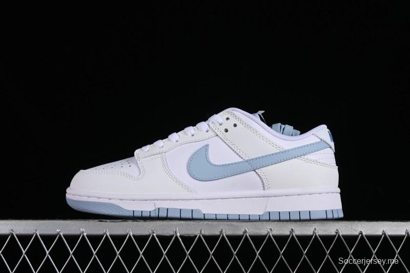 Nike SB Dunk Low Light Blue White Skateboarding Shoes - DV0831-109