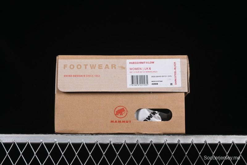 Mammut Hueco Knit II Low Hiking Shoes with Cushioning Anti-Slip and Durability - 42908