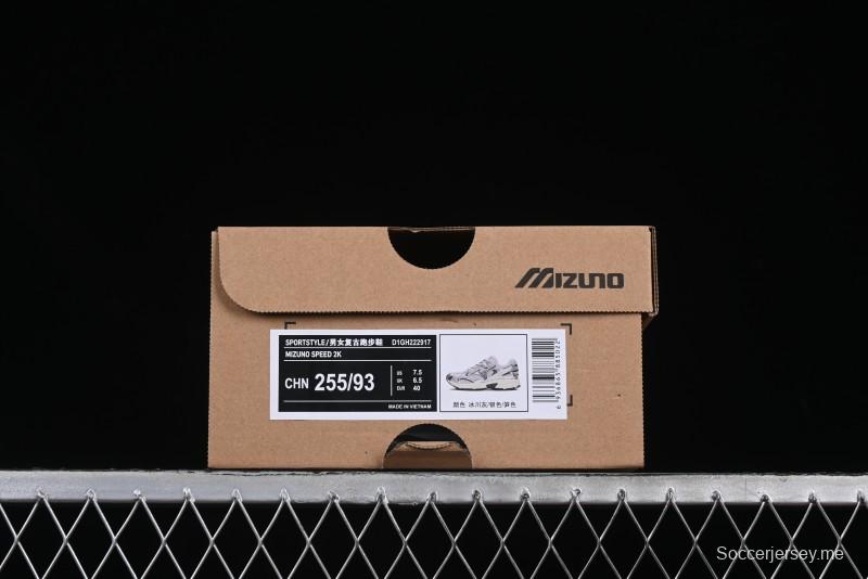 Mizuno Speed 2K Breathable Low-Top Casual Running Shoes with Synthetic Fabric - D1GH222917