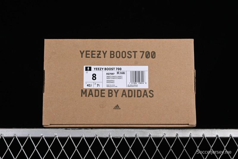 Adidas Yeezy Boost 700 Inertia Running Shoes with 3M Reflective Design - EG7597