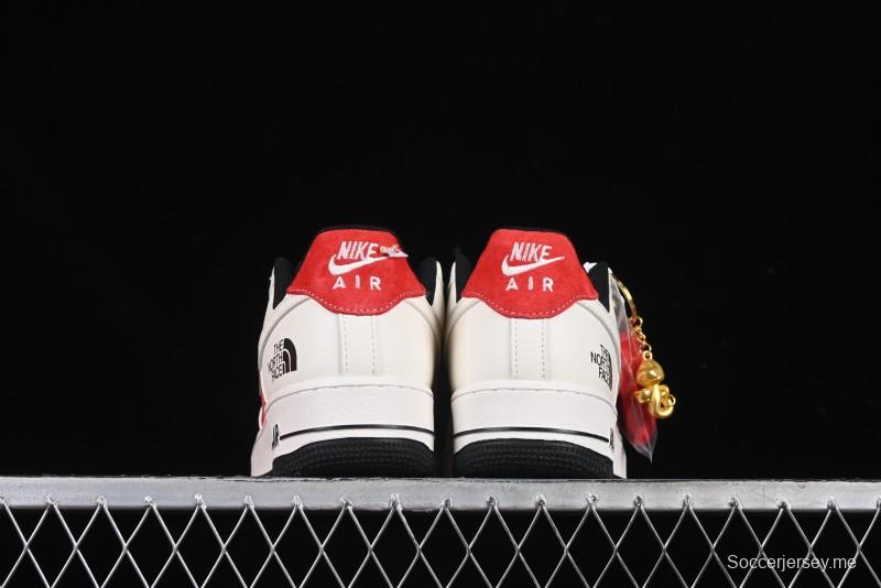 Nike Air Force 1 '07 Low The North Face Collaboration Year of the Snake Limited Edition Golden Snake Design Low-Top Casual Sneakers - DM6688-028