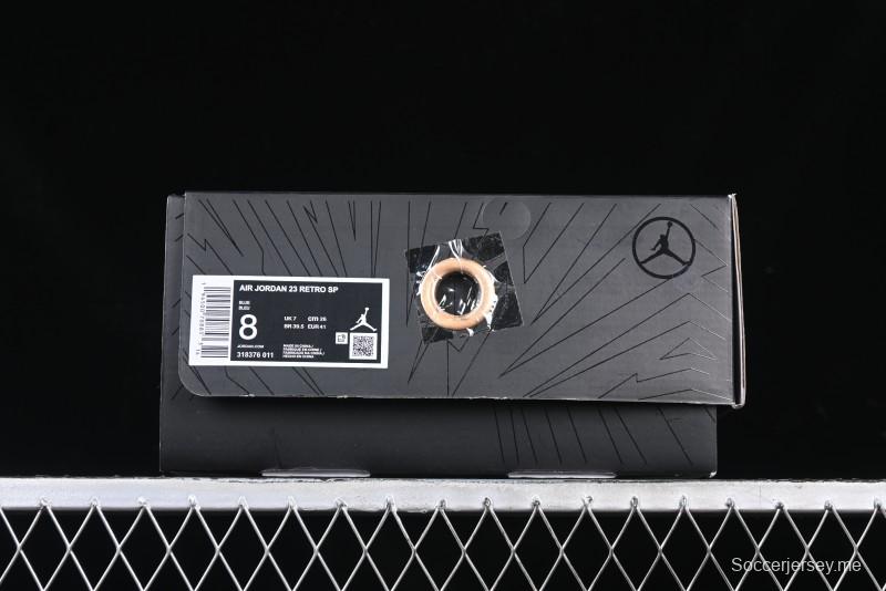 Nike Air Jordan 23 AJ23 Mid Retro Casual Basketball Shoes with Visible Air Cushion - 318376-011