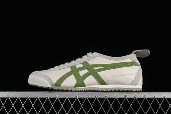 Onitsuka Tiger Mexico 66 Low-Top Leather Casual Running Shoes - 1183B391-202