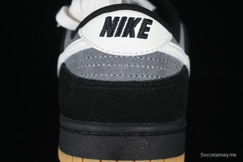 Nike Dunk Low Casual Sneakers in Black-Grey Colorway - HQ1931-001