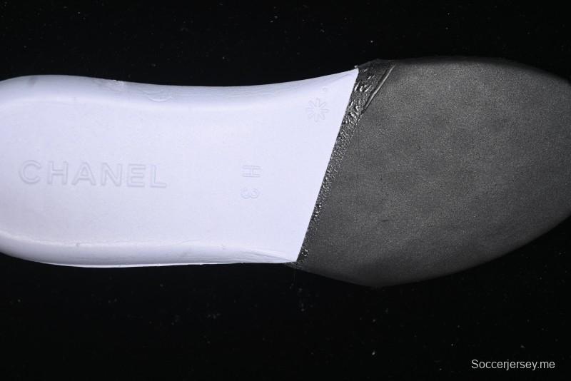 Chanel 25C Tie-Up Flat Casual Lifestyle Shoes - G46372