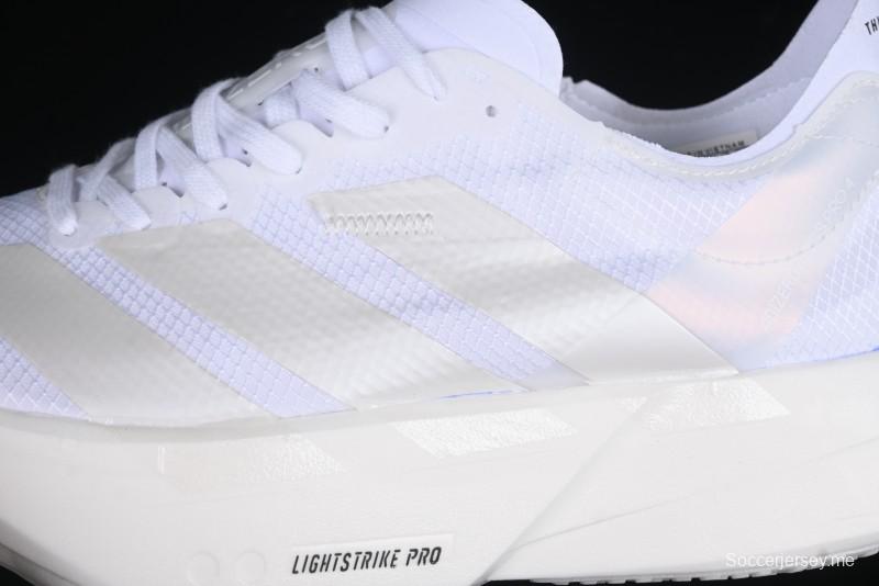 Adidas Adizero Adios 4 M Running Shoes Lightweight Breathable Low-Top - JR6355
