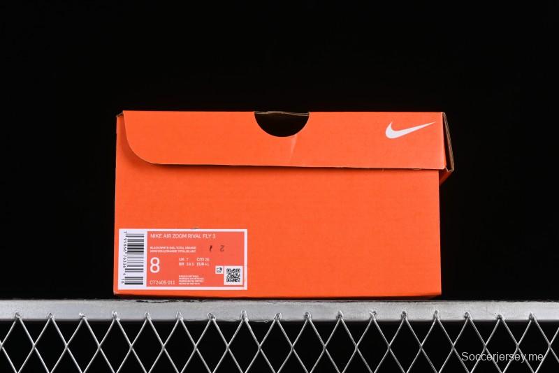 Nike Zoom Rival Fly 3 Lightweight Fabric Comfortable Cushioned Slip-Resistant Low-Top Casual Running Shoes - CT2405-011