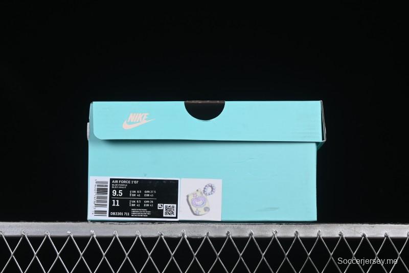Nike Air Force 1'07 Low "Cherub" Anime Hand-Painted Doodle Low-Top Casual Sneakers - DB3301-711