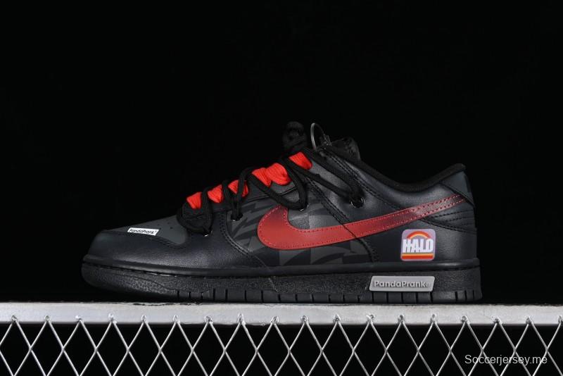 Nike Dunk Low Panda Prank Universe Exploration - Boundless Abyss Cool Black SB Strap Low Top Casual Skate Shoes - DV0831-002