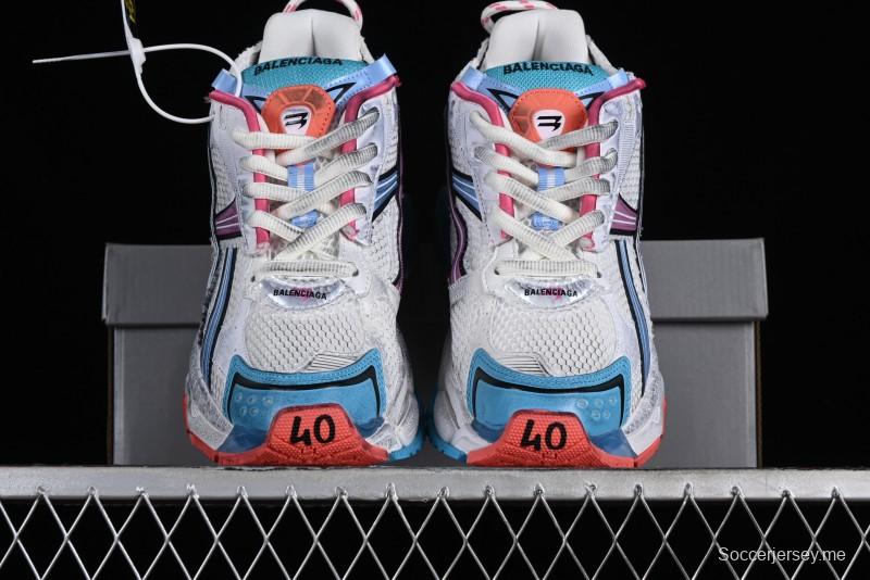 Balenciaga Runner Kith Four Color Retro Casual Shoes - W3RBW2325