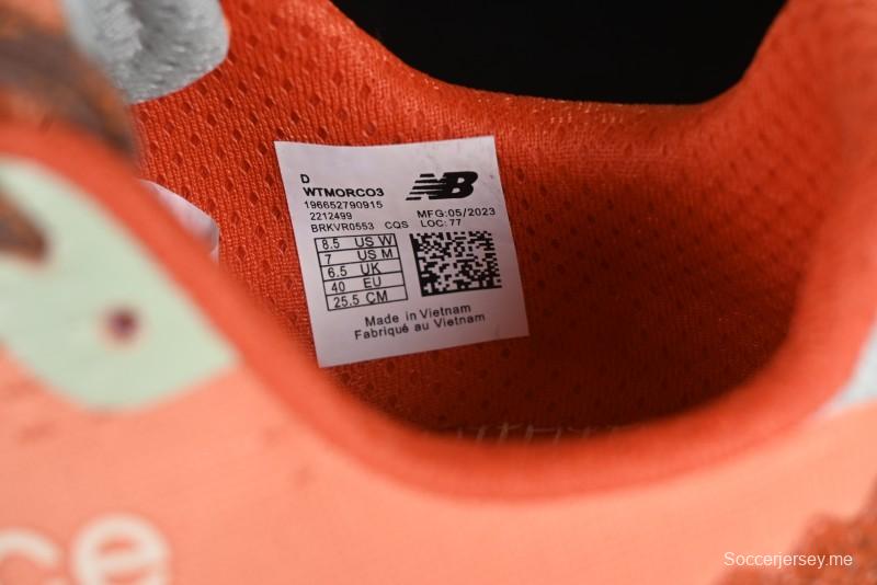 New Balance Fresh Foam X More V3TDS Durable Slip-Resistant Low-Top Running Shoes - WTMORCO3