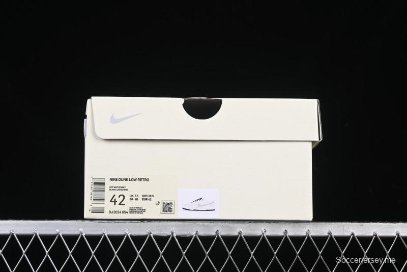 Nike SB Dunk Low Stussy Collaboration Barcode Embroidery Grey Hook Anniversary Custom Low-Top Casual Skate Shoes - DJ2024-054