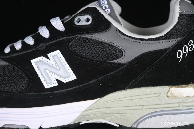 New Balance Made In USA M993 Series Classic Retro Casual Running Shoes - MR993BK