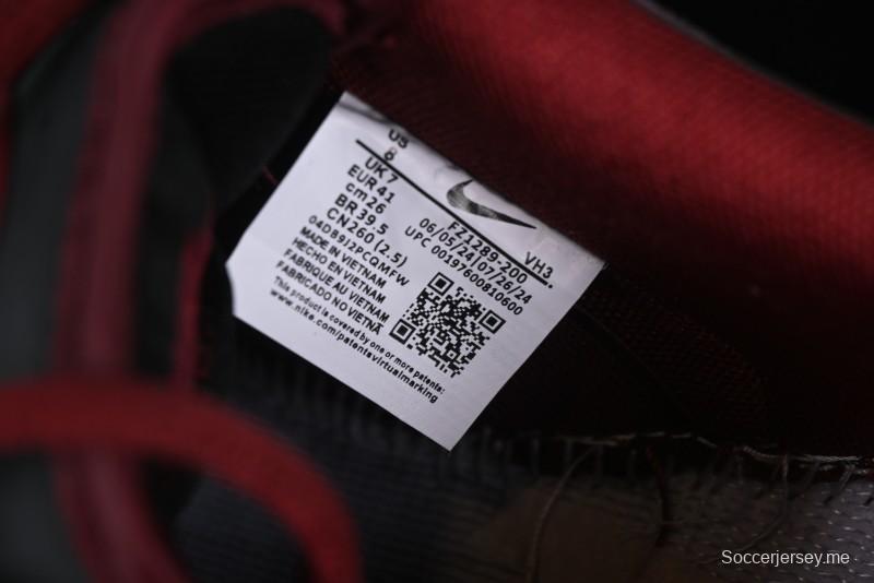 Nike SB Dunk Low "Dark Burgundy & Black" - Premium Suede Skate Shoes