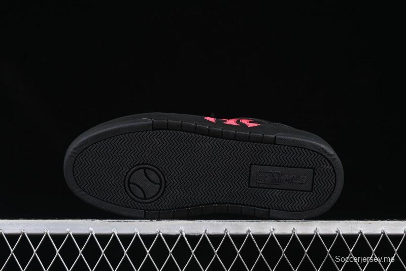 New York Yankees MLB Chunky Liner Custom Platform Sneakers in Neon Pink - 3ASXCA12N50WHS