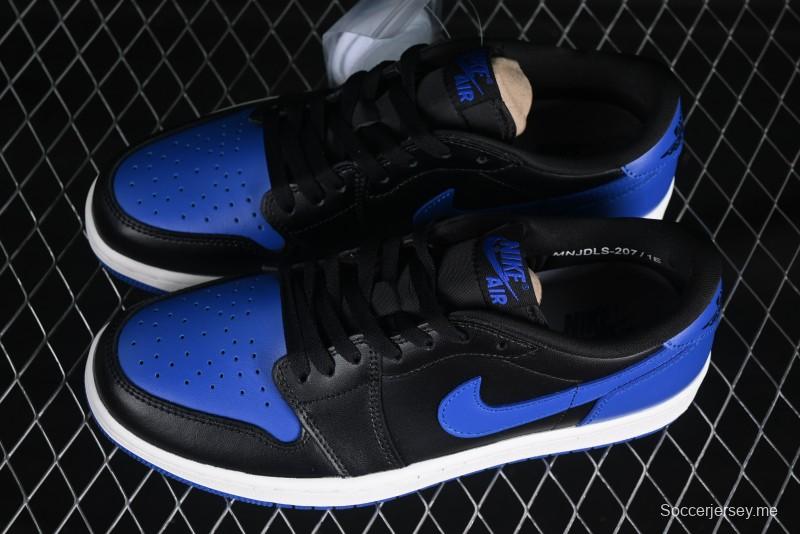 Nike Air Jordan 1 Low AJ1 Black Blue Casual Sneakers - IB1981-004
