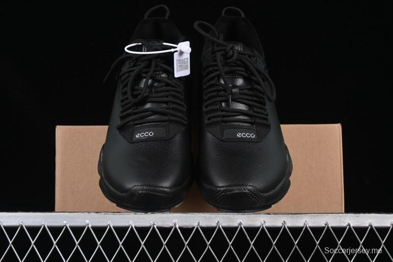 Men's All-Black Premium Leather Sneakers – Sleek & Versatile Design