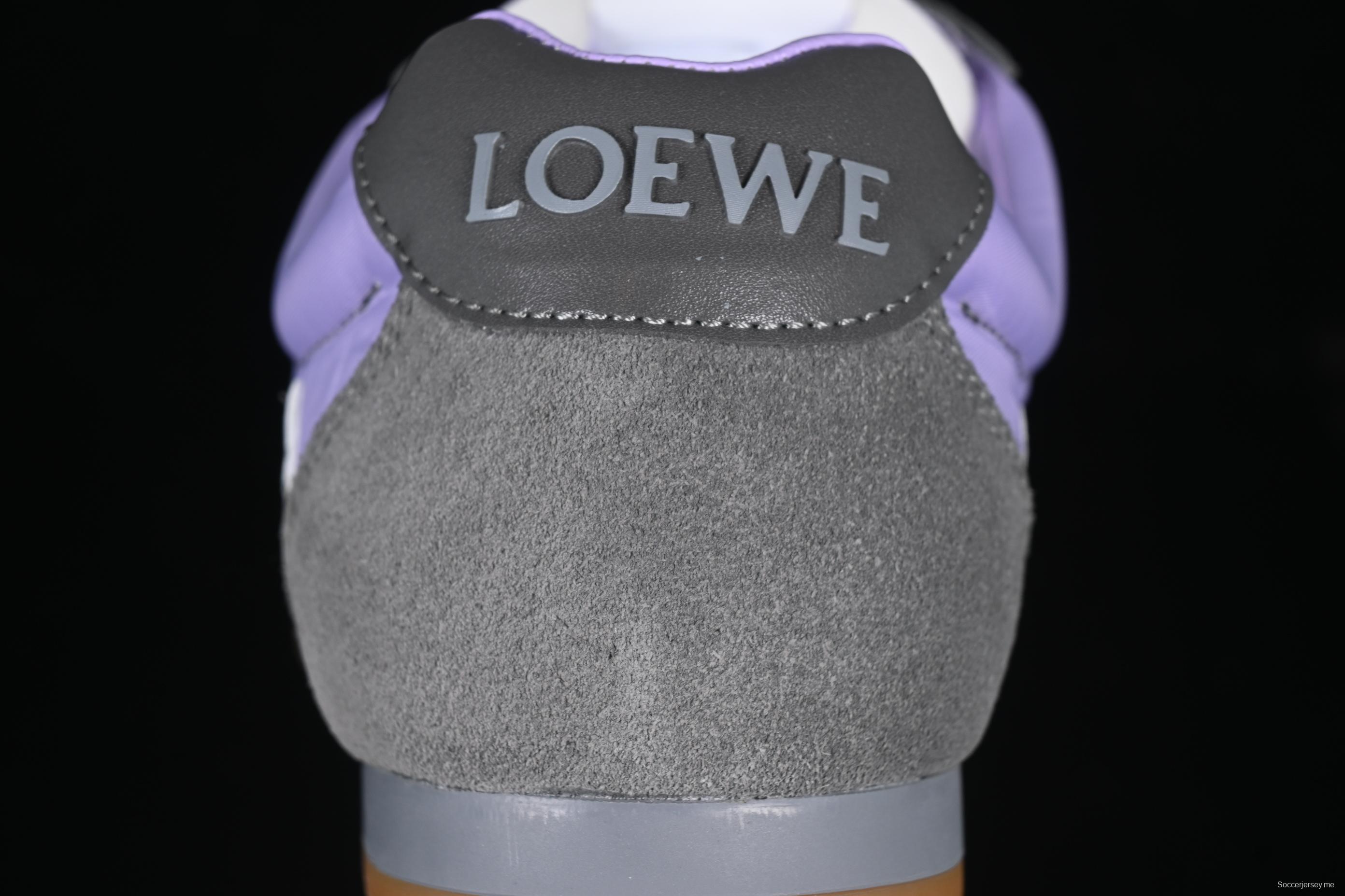 Loewe Ballet Runner 2.0 Sneakers Retro Style Lightweight Casual Shoes - PURPLE