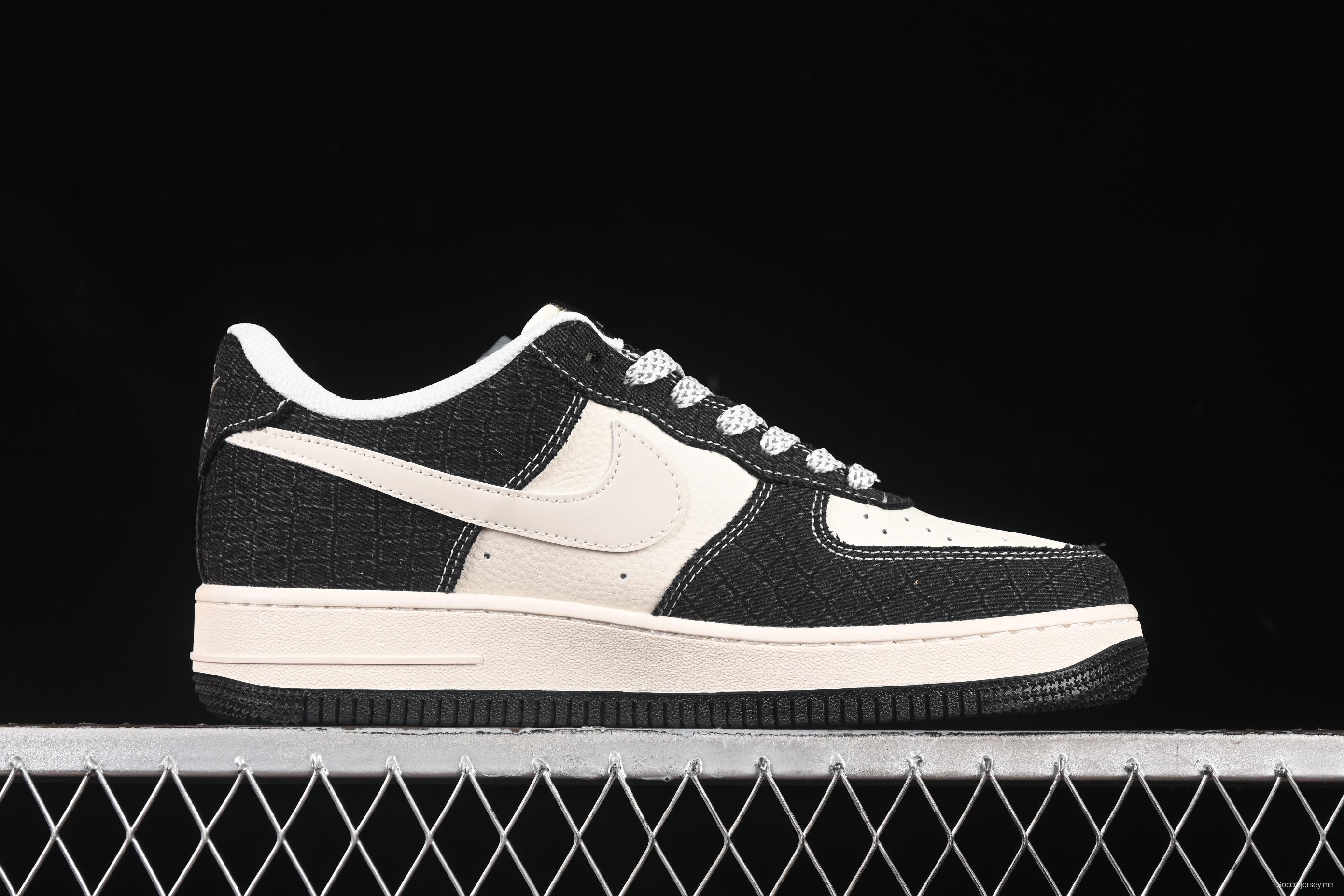 Nike Air Force 1 '07 Low LV Collaboration Denim Black Casual Sneakers - XS1958-550