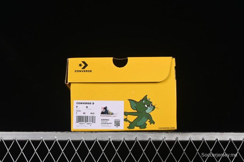 Converse Chuck Taylor All Star 1970s High Top Canvas Sneakers with Tom and Jerry Design - A15110C