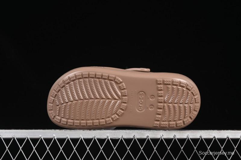 Crocs Classic Puff Two-Way Summer Sandals with Ventilation Holes - B.D4