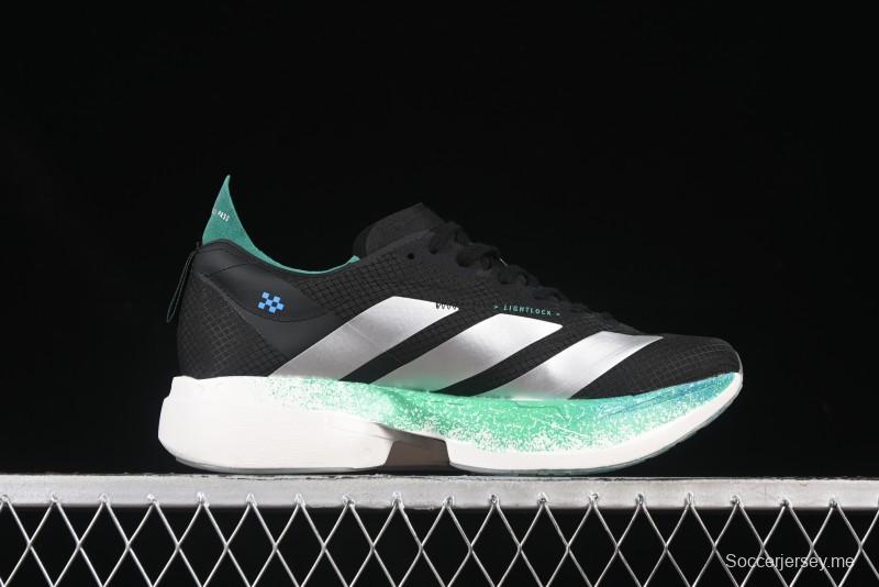 Adidas Adizero Adios 4 Running Shoes Lightweight Breathable Low-Top - JR6365