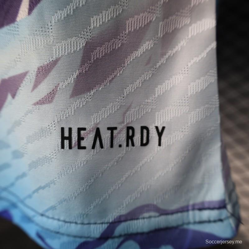 نسخة اللاعب 2025 قميص أزرق ياباني بتصميم البومة