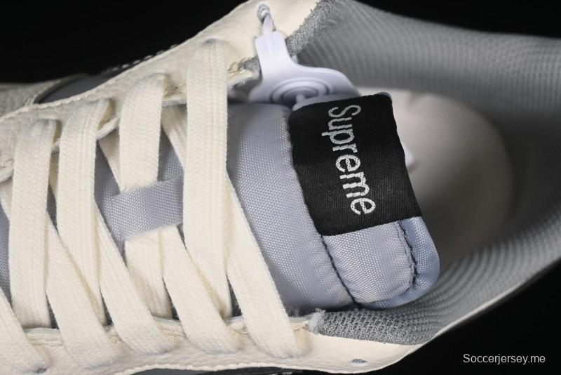 Nike Air Force 1 '07 Low Supreme Collaboration Beige Gray Building Blocks Casual Sneakers - XS1958-568