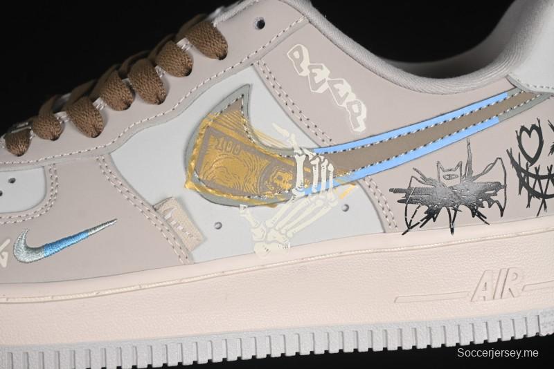 نايك اير فورس 1'07 نايك اير فورس 1'07 لو باتمان دي سي كوميكس سلسلة باتمان كاريكاتير كاجوال - XL2321-111