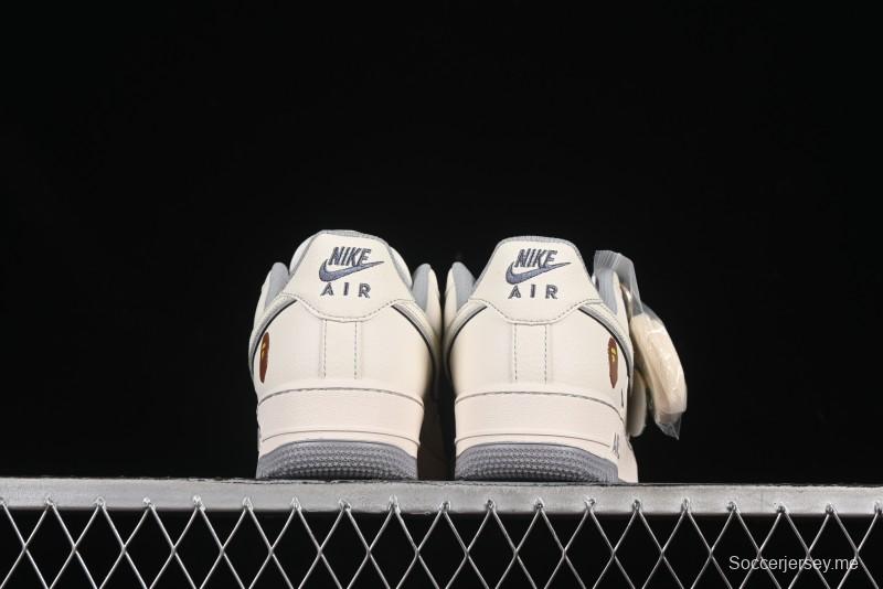 حذاء نايك اير فورس 1 '07 منخفض من نايك بالتعاون مع بابي باللون البيج ستاري سكاي سنيكرز كاجوال - HH7518-065