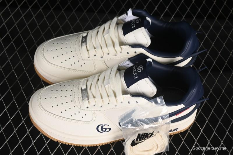 حذاء نايك اير فورس 1 '07 المنخفض من نايكي، حذاء رياضي كاجوال ذو نعل علكة كبير من غوتشي - XS3464-576