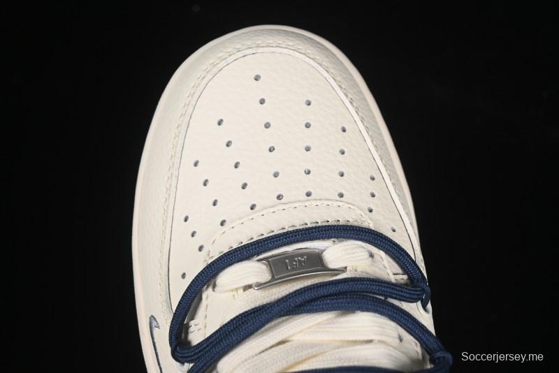 حذاء نايك اير فورس 1 '07 منخفض سوبريم سوبريم سوبريم تعاون نايك بلونين أزرق رمادي برباط - DM686868-068