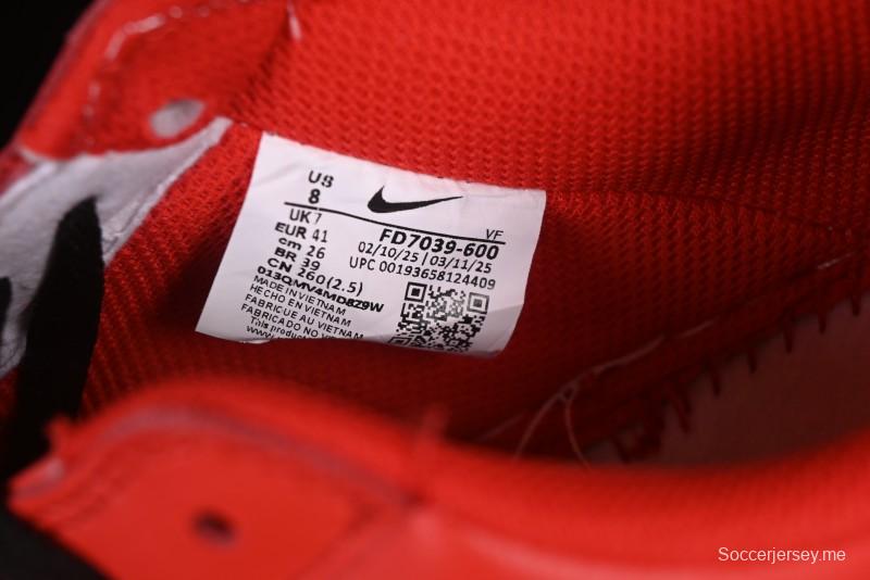 حذاء رياضي نايك اير فورس 1'07 منخفض بطيخي أحمر مائي مع وسادة هوائية كاملة الطول - FD7039-600