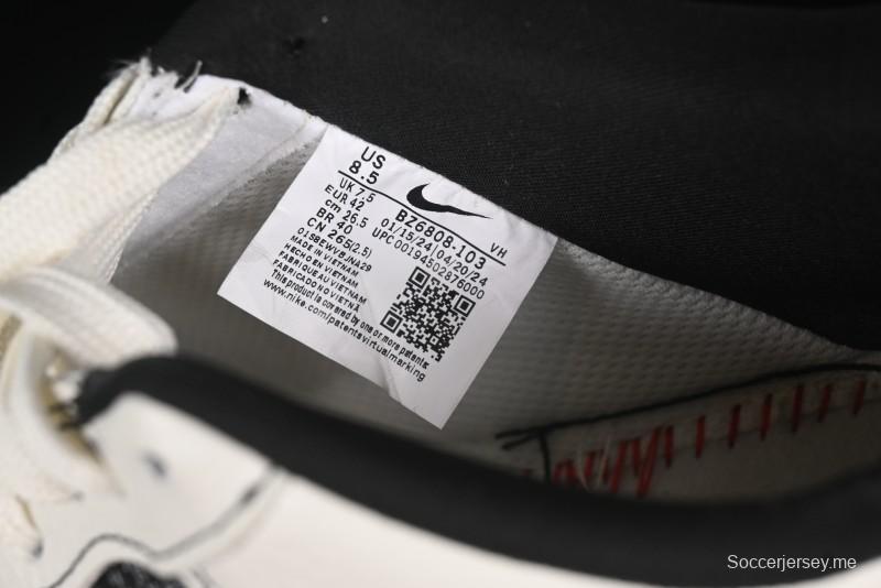 حذاء نايك اير فورس 1 '07 المنخفض من نايك اير فورس 1 '07 LV Collaboration باللون الكريمي أسود كاجوال - BZ6808-103