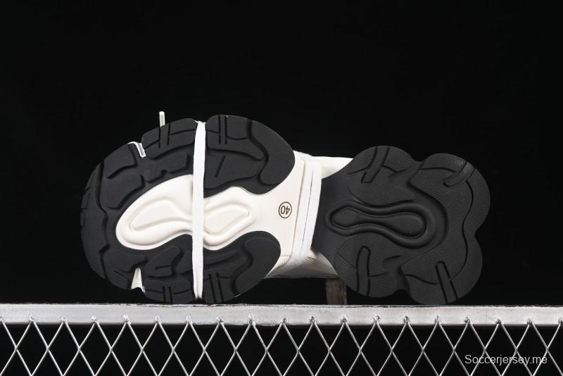 حذاء رياضي ذو رباط بتصميم نجمة بتصميم نجمة بأربطة مجوفة مع زيادة ارتفاع 5 سم - G25U9789