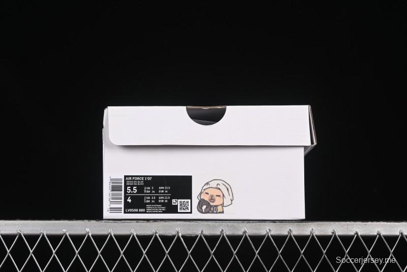 حذاء نايك اير فورس 1'07 منخفض من نايك اير فورس 1'07 x كابيبارا "بور ميلكابي" سنيكرز كاجوال - LV0506-880