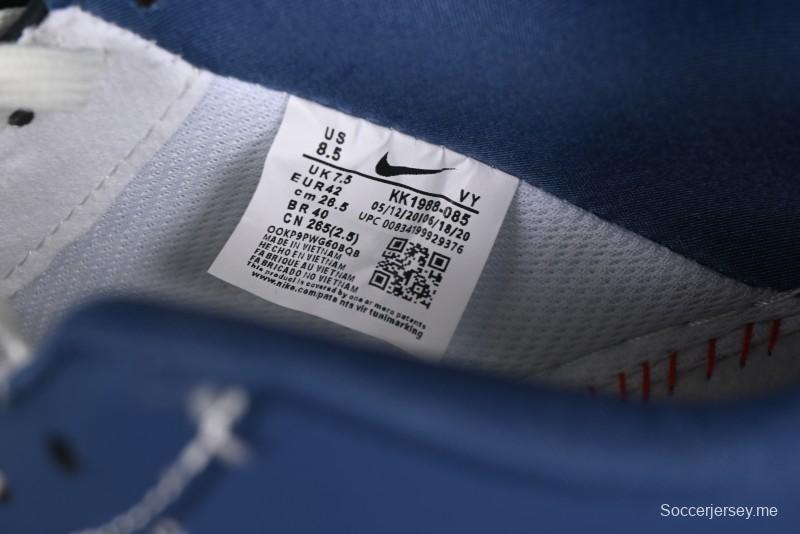 حذاء نايك اير فورس 1'07 منخفض من نايك بالتعاون مع غوتشي باللون الأزرق الداكن - KK1988-085