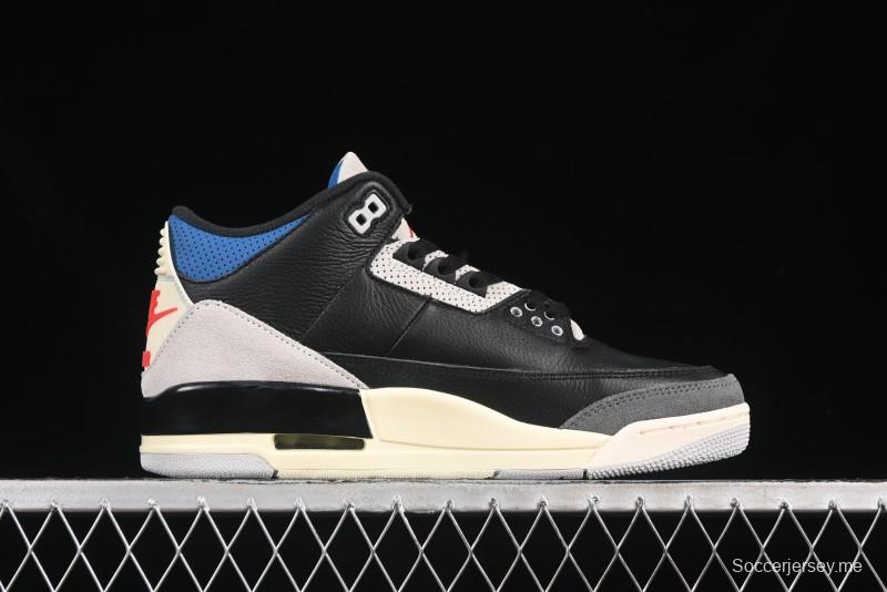 حذاء نايك اير جوردان 3 ريترو جوردان 3 ريترو أو جي النادر مع سووش عكسي صغير - IB8967-004