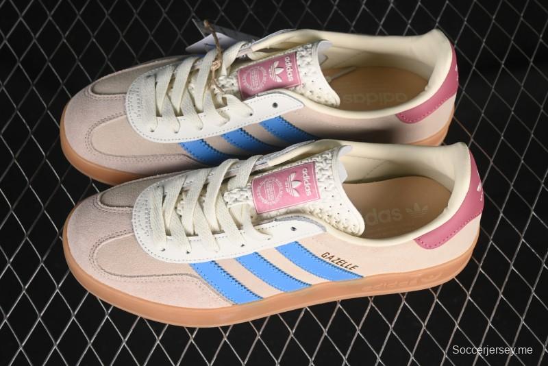 أديداس اورجينال جازيل اورجينال حذاء رياضي كاجوال داخلي ريترو بتصميم مضاد للانزلاق ومتين - JQ0010