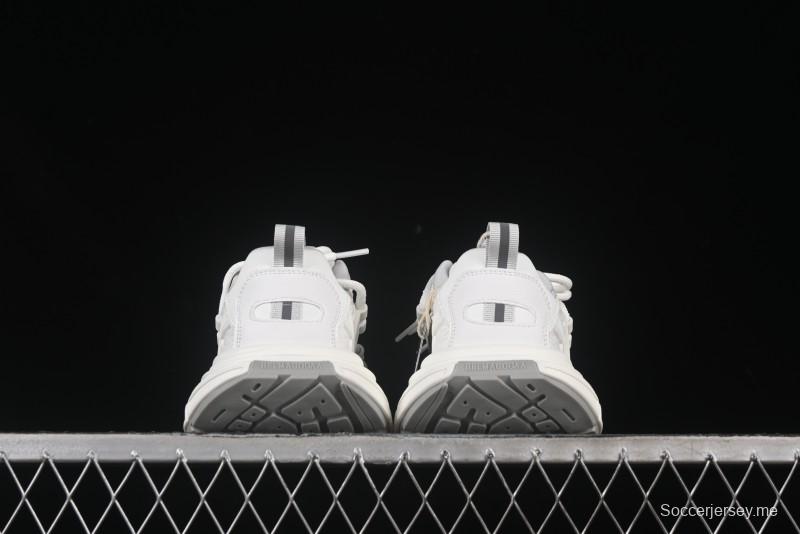 حذاء رياضي رياضي مكتنزة منخفض كاجوال منخفض من سلسلة 5515 أوف وايت