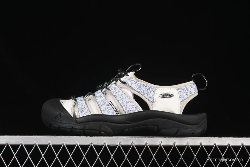 صندل كين نيوبورت الصيفي العصري المنسوج المائي المنسوج والمطاطي للمشي والأنشطة الخارجية - 1022258 زدرا