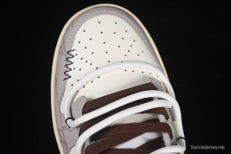 حذاء تزلج نايك دانك لو كوالا بارتي كوالا بارتي بشبكة مزعجة منخفضة - DD1503-124