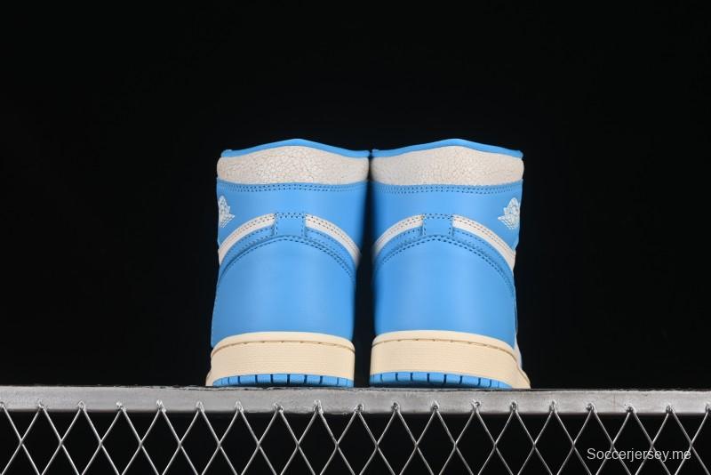 حذاء كرة السلة نايك اير جوردان 1 هاي أو جي "UNC Reimagined" ريترو كرة السلة - DZ5485-402